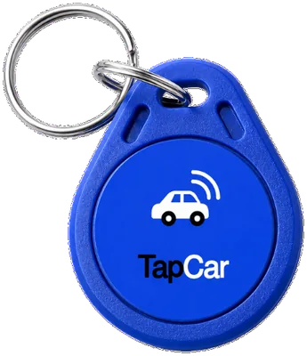 Llavero con el chip NFC de TapCar